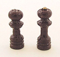 Dollhouse Miniature Salt & Pepper Shakers